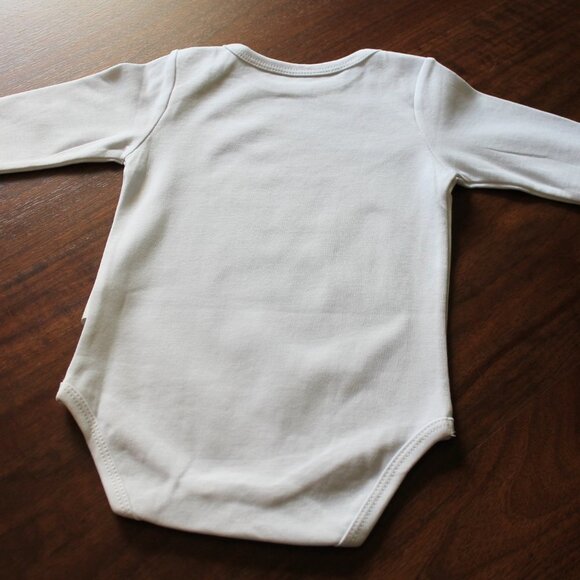 Onesie Disney Tinkerbell baby girl long sleeve 100% cotton white new - Picture 7 of 11